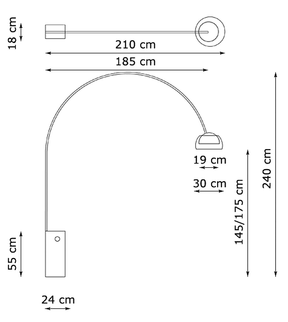 Arco LED FLOS Arco LED FLOS