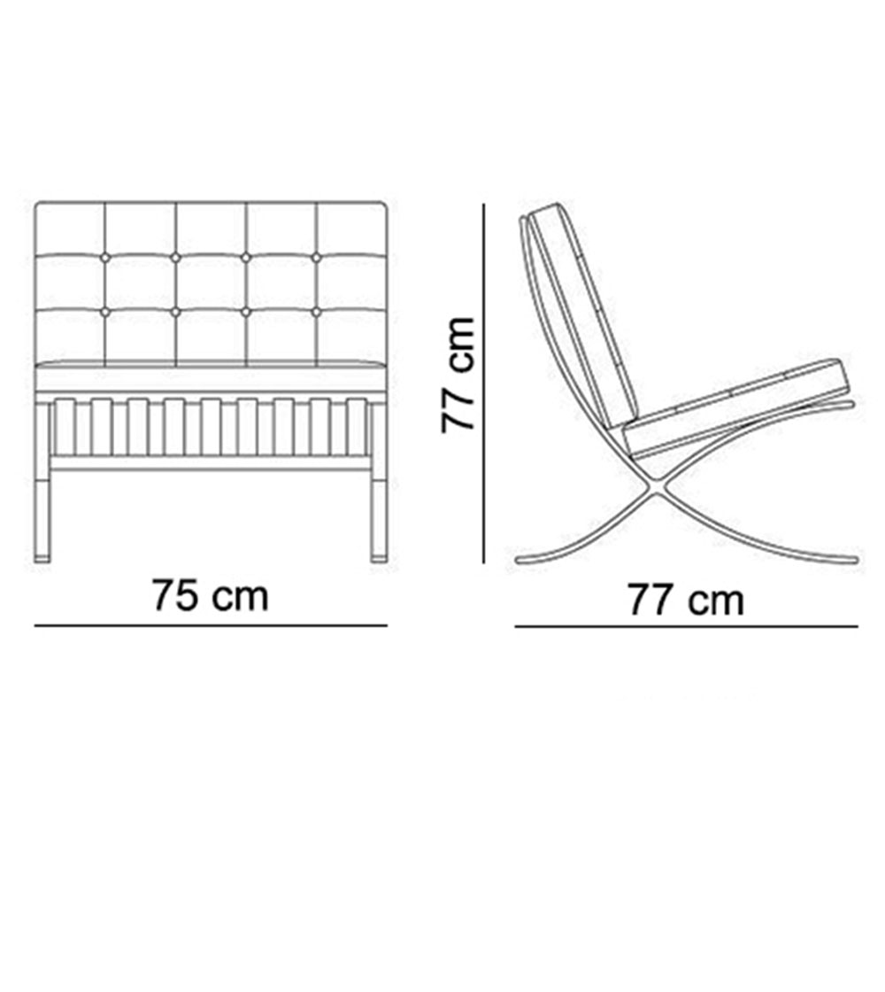 barcelona relax KNOLL INTERNATIONAL