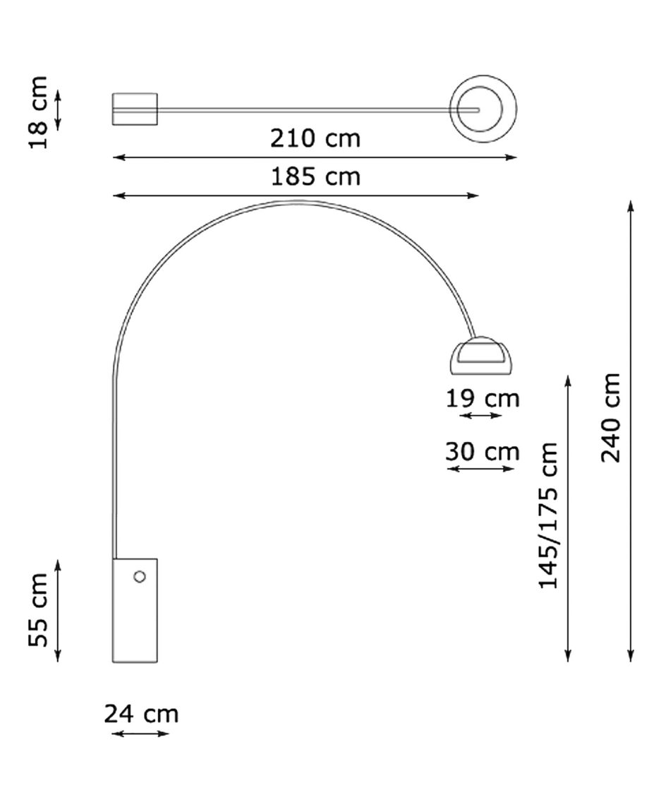 Arco LED FLOS