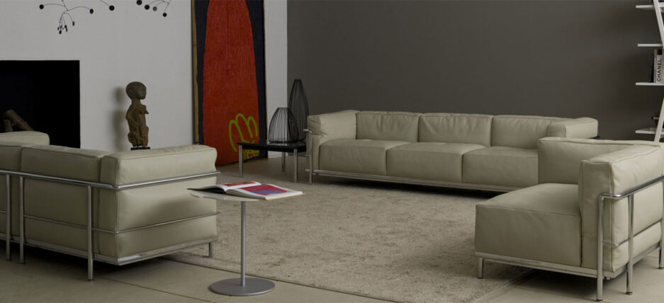 LC3 cm. 168 - 2 seater CASSINA