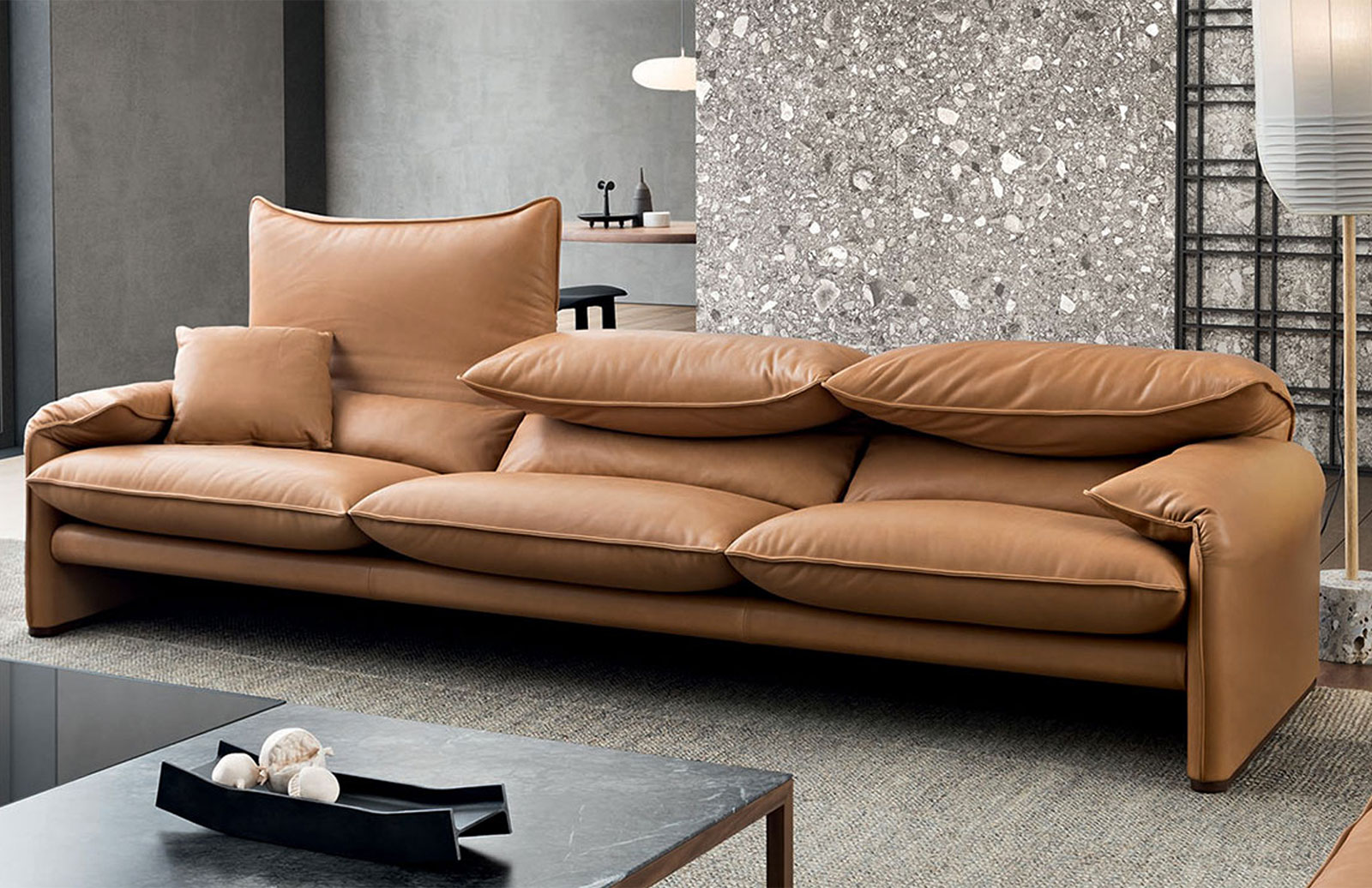 Cassina maralunga on sale 3 seater