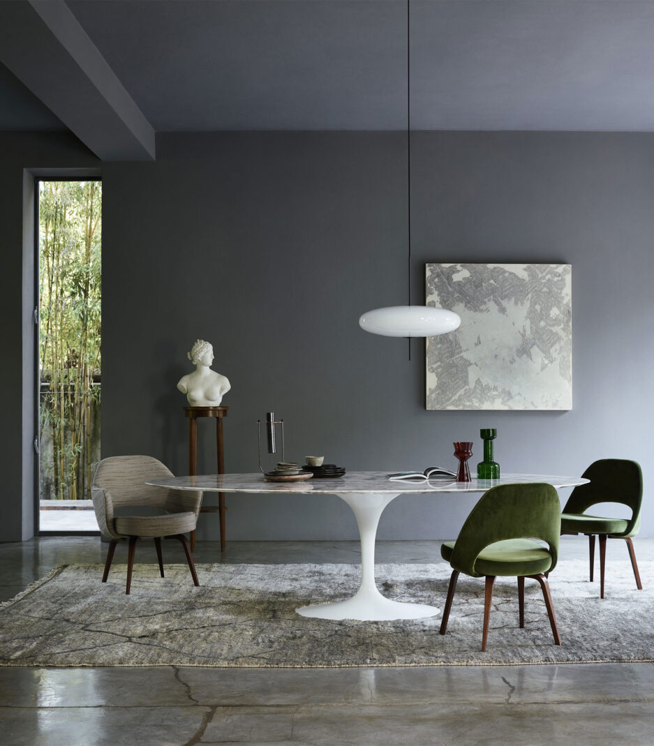 Saarinen Marmo Arabescato KNOLL INTERNATIONAL