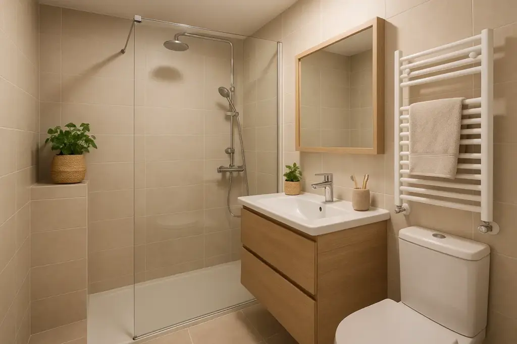 Come valorizzare un bagno cieco con i mobili giusti? La strategia che cambia la percezione della luce