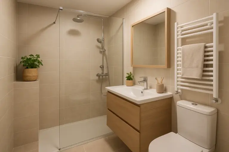 Come valorizzare un bagno cieco con i mobili giusti? La strategia che cambia la percezione della luce