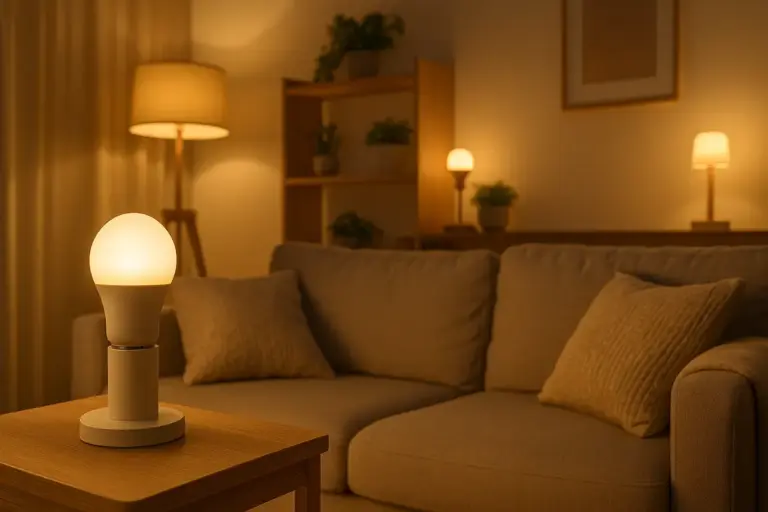 Illuminazione zona giorno con lampade a LED: risparmio energetico e atmosfera accogliente