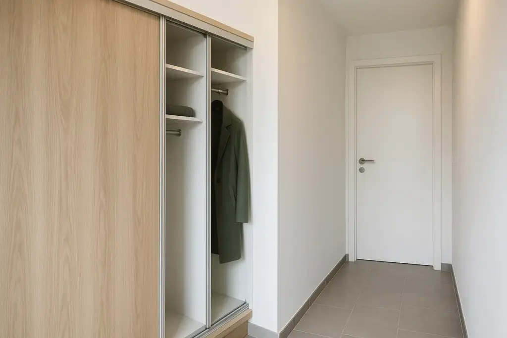 Mobili con ante scorrevoli: il modo più efficace per risparmiare spazio nei passaggi stretti