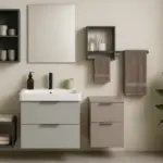 Sistema modulare per arredo bagno: personalizza gli spazi senza opere murarie