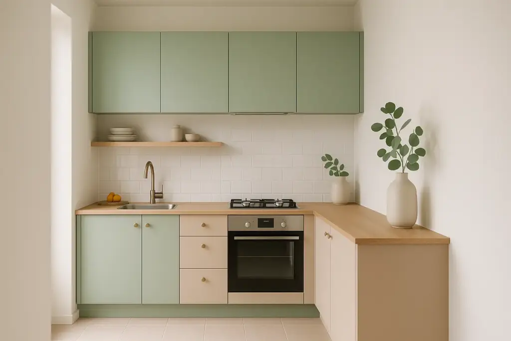 Quali colori scegliere per mobili cucina piccoli? Strategie cromatiche che amplificano lo spazio percepito