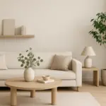 Soggiorno in stile minimal: la formula giusta per evitare l’effetto anonimo
