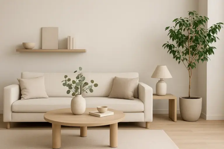 Soggiorno in stile minimal: la formula giusta per evitare l’effetto anonimo