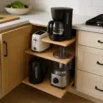 Come nascondere piccoli elettrodomestici nei mobili cucina? L’organizzazione che accelera ogni preparazione