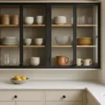 Mobili cucina con ante a vetro: i trucchi per mantenere ordine e valorizzare ogni oggetto