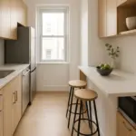 Posso inserire un bancone snack in cucina stretta? Le soluzioni che sfruttano centimetro per centimetro