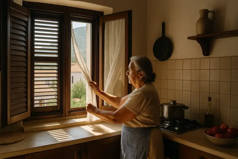 La cucina che non scalda: come le case mediterranee risolvono da secoli