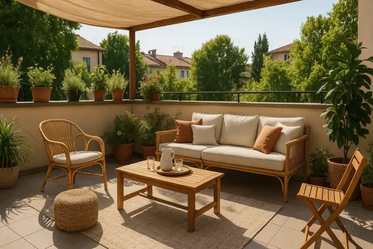 Il terrazzo del weekend: tre mosse per trasformarlo in una seconda zona giorno