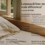 Lenzuola di lino: moda o reale differenza? La prova dei fatti