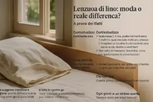 Lenzuola di lino: moda o reale differenza? La prova dei fatti