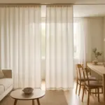 Tende a pannello per open space: come dividere senza appesantire la zona giorno