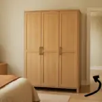 Armadio in camera da letto: dove posizionarlo per non spezzare la circolazione