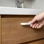 Rivestimento del mobile bagno in PVC: perché resiste all’umidità meglio del laminato