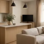 Isola in cucina aperta sul soggiorno: come usarla da confine senza chiudere lo spazio