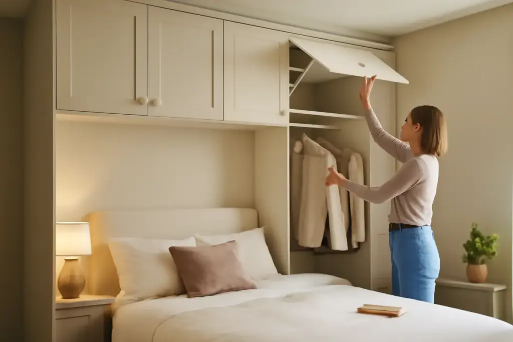 Camera da letto con armadio a ponte: i vantaggi nascosti che cambiano la gestione