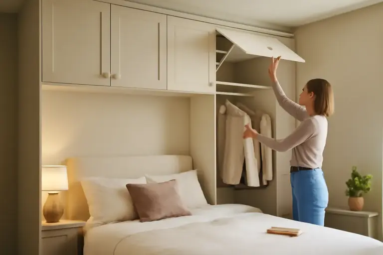 Camera da letto con armadio a ponte: i vantaggi nascosti che cambiano la gestione