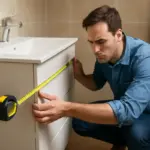 Profondità del mobile lavabo: la misura che nessuno verifica prima dell’acquisto
