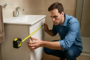 Profondità del mobile lavabo: la misura che nessuno verifica prima dell’acquisto