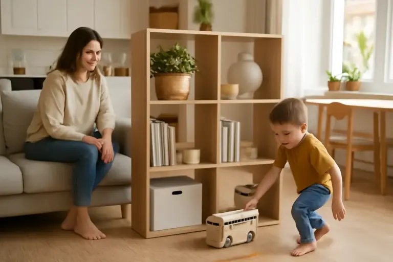 Arredare open space con bambini: i mobili che separano senza creare barriere pericolose