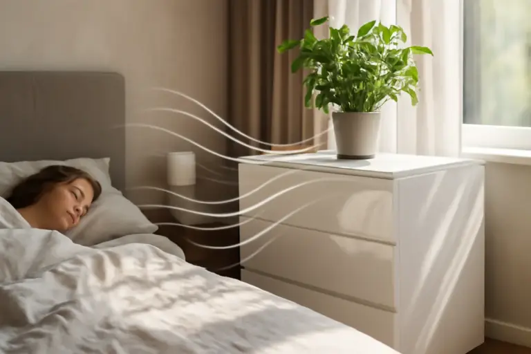 Mobile laccato in camera da letto: perché la finitura influisce sul microclima interno