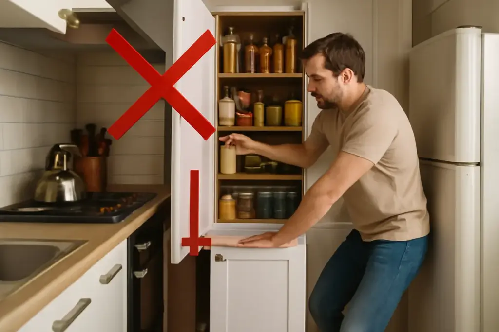 Dove posizionare la dispensa in cucina piccola: l’errore che blocca i movimenti