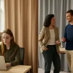 Tende divisorie in open space: quando funzionano e quando rovinano la fluidità