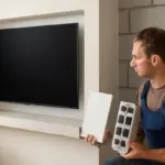 Porta TV sospeso in muratura o cartongesso: cosa cambia nella scelta del supporto