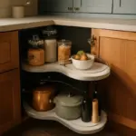 Dispensa cucina ad angolo: come sfruttare lo spazio morto senza rinunce estetiche