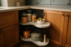 Dispensa cucina ad angolo: come sfruttare lo spazio morto senza rinunce estetiche