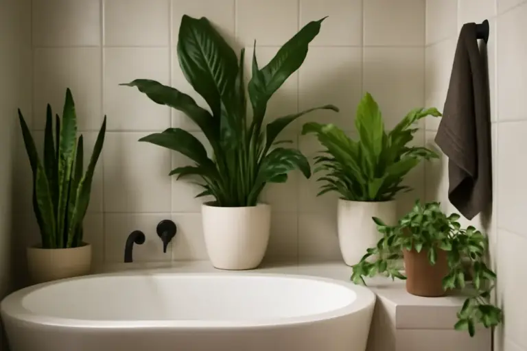 Piante in bagno senza finestra: quali sopravvivono e migliorano il microclima
